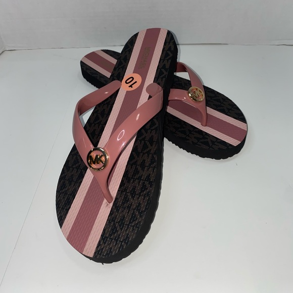 NWT Michael Kors Flip Flop  New - Picture 3 of 9